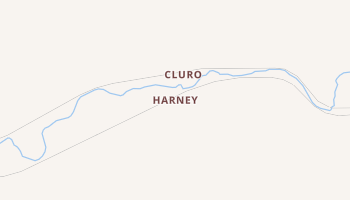 Harney, Nevada map