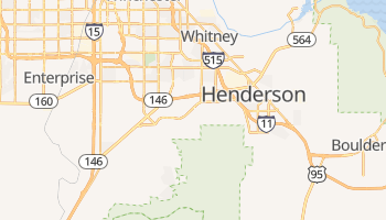 Henderson, Nevada map