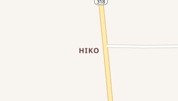 Hiko, Nevada map