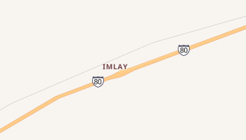 Imlay, Nevada map