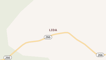 Lida, Nevada map