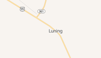 Luning, Nevada map