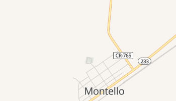 Montello, Nevada map