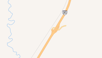 Oreana, Nevada map