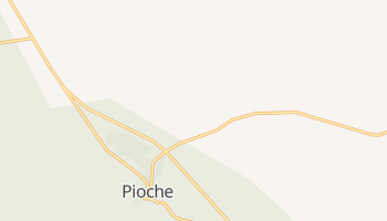 Pioche, Nevada map