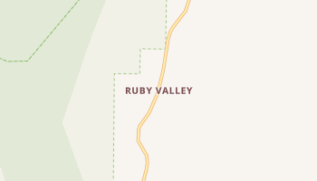 Ruby Valley, Nevada map