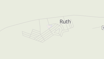 Ruth, Nevada map