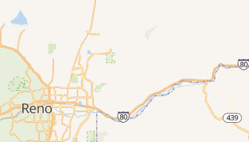 Sparks, Nevada map