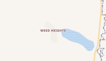 Weed Heights, Nevada map