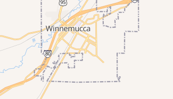 Winnemucca, Nevada map
