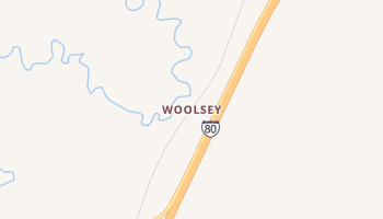 Woolsey, Nevada map