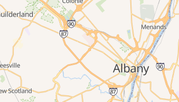 Albany, New York map