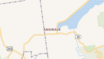 Amawalk, New York map