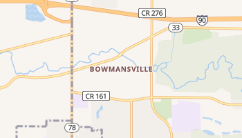 Bowmansville, New York map