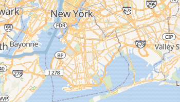 Brooklyn, New York map