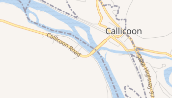 Callicoon, New York map