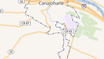 Canajoharie, New York map