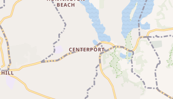 Centerport, New York map