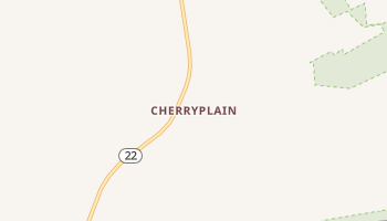 Cherryplain, New York map