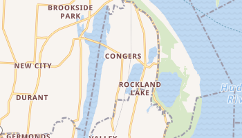 Congers, New York map