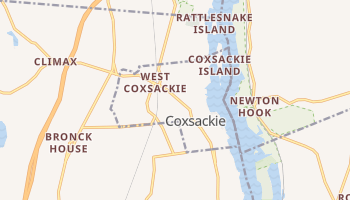 Coxsackie, New York map