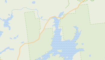 Cranberry Lake, New York map
