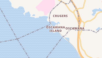 Crugers, New York map