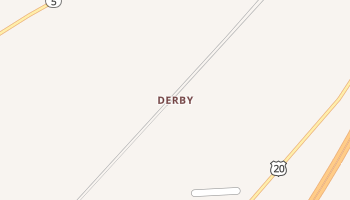 Derby, New York map