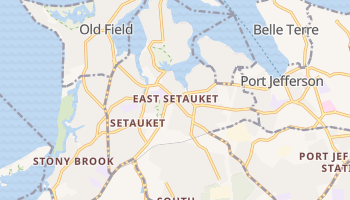 East Setauket, New York map