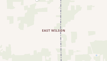 East Wilson, New York map