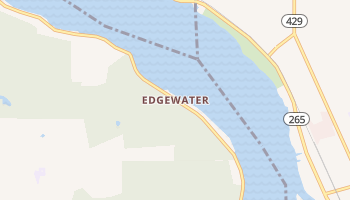 Edgewater, New York map