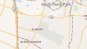 Elmont, New York map