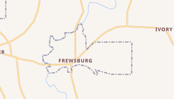 Frewsburg, New York map