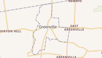Greenville, New York map
