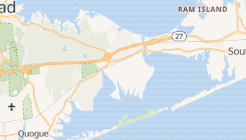 Hampton Bays, New York map