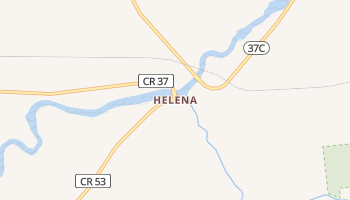 Helena, New York map