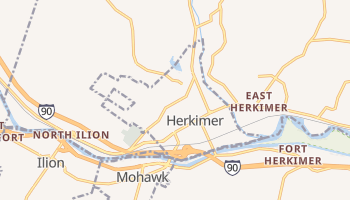 Herkimer, New York map