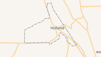 Holland, New York map