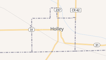 Holley, New York map