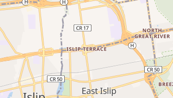 Islip Terrace, New York map