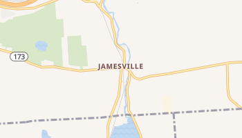 Jamesville, New York map