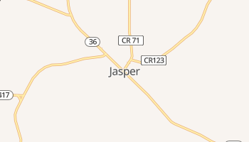Jasper, New York map