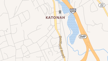 Katonah, New York map