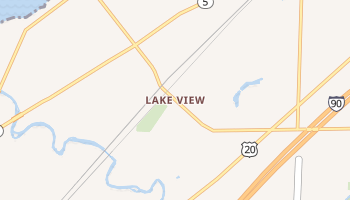 Lake View, New York map