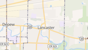 Lancaster, New York map