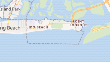 Lido Beach, New York map