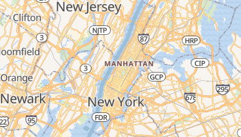 Manhattan, New York map