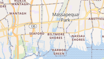Massapequa, New York map