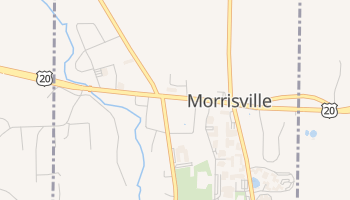 Morrisville, New York map