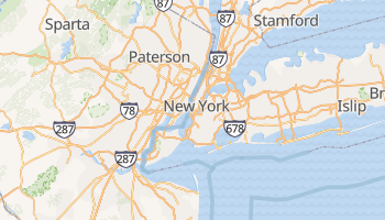 New York, New York map